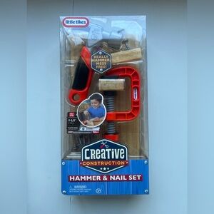 Little Tikes Creative Construction Hammer &
Nail Set with 5 Accessories